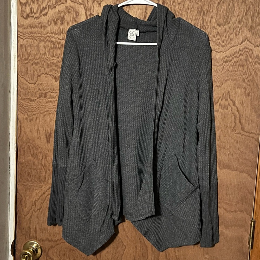 Paper crane cardigan